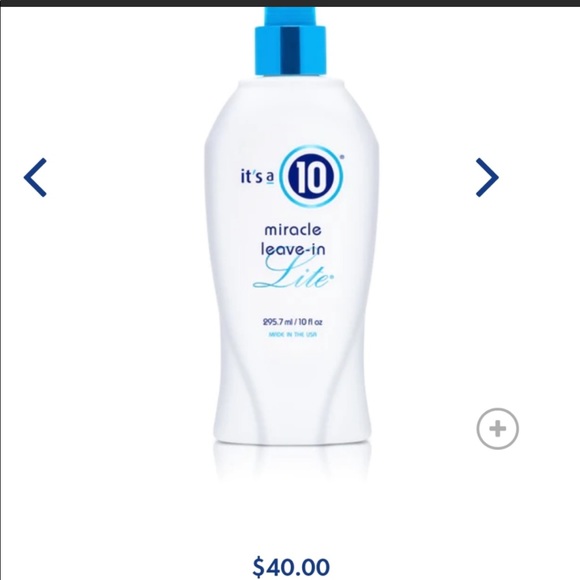 It’s a 10 lite miracle leave in 10fl oz - Picture 1 of 3